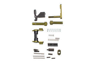 Guntec USA AR-15 Builders Kit With Ambi Safety in Green